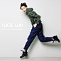ALY/LUCIE LUO设计师品牌原创2012秋冬新款绿色户外外套棉服棉袄