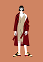 Fashion assortment illos<br/>by Baranovskaya Sasha