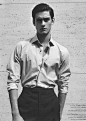 christos: “ Tristan Ridel by Lara Giliberto for L'Officiel Hommes Paris ”