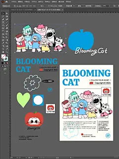 花不完的猫|品牌介绍海报 - 小红书