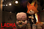The Dam Keeper , Cody Gramstad : Found some of my old images from when I worked on the film The Dam Keeper. 
Most of what I found was the film festival illustrations that we did when were accepted into different festivals around the world. 
All of these w