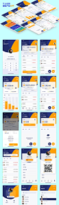 【源文件下载】 UI设计 界面设计 APP 理财 投资 钱包 金融  P2P 银行卡 信用卡