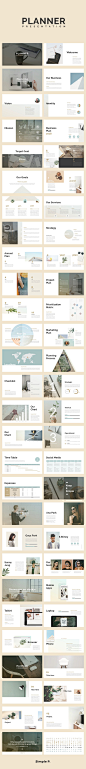 Planner PowerPoint Template : Planner PowerPoint Template is a clear presentation to Build your Plan. This is the right business plan presentation for every businessman, creator, designer, student, lecturer who wants to