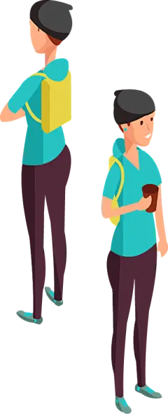 扁平插画小人物png素材-插画人物参考png- 插画人物小人素材png- 扁平插画 小孩 大人 上班族插画-情感化扁平插画人素材png-@kaysar007