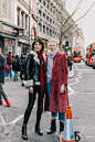 LFW FALL 18/19 STREET STYLE I | Collage Vintage