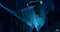 Black Manta's submarine approaching the Atlantis 