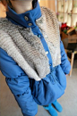 #棉衣时代# 【159.9元最后一天】2012新款韩版女装 收束腰 毛毛 棉衣 棉服