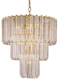 Trans Globe Lighting 9647 PB Back to Basics Transitional Chandelier contemporary-chandeliers