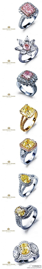 珠宝 钻戒 QBT Diamonds"金彩女王&quo…