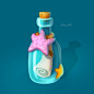 ArtStation - Mermaid props, Julia Yefremova