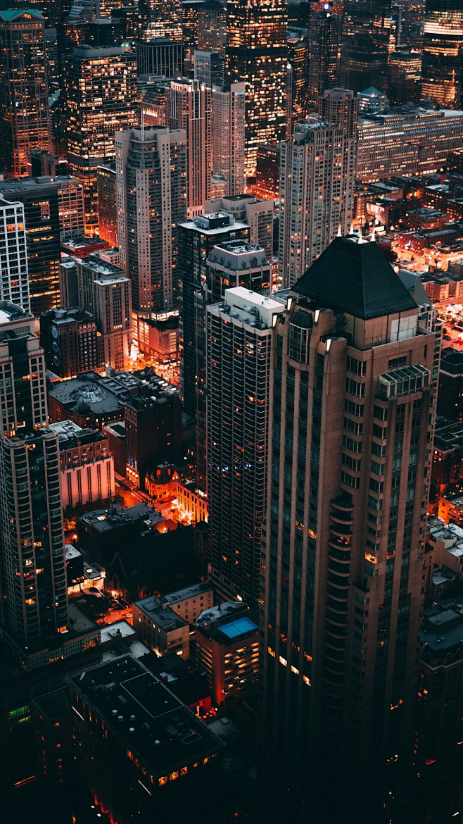 城市夜景 街景 旅行 风景 街道 灯光