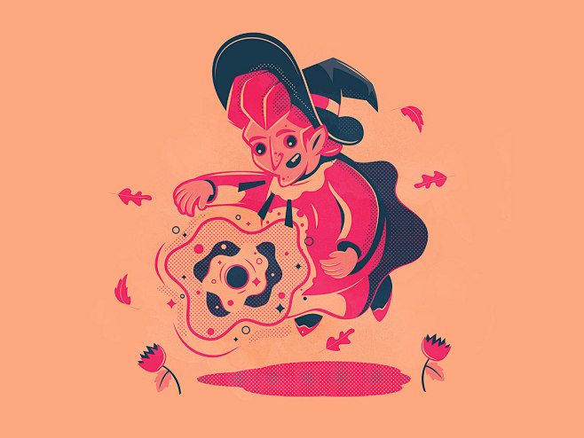 Halloween vector cha...