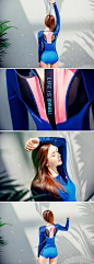 GLIDE SPRING SUIT(0.5mm)_H.Blue by 츄(chuu) : PRODUCT INFO   배럴의 글라이드 스프링 슈트는 배럴의 0.5mm네오프렌을 사용하여 제작되었습니다. 바디라인에 맞는 절개를 사용하여 착용감이 우수하며 BACK-ZP스타일로 쉽게 입고  벗을 수 있으며 ��