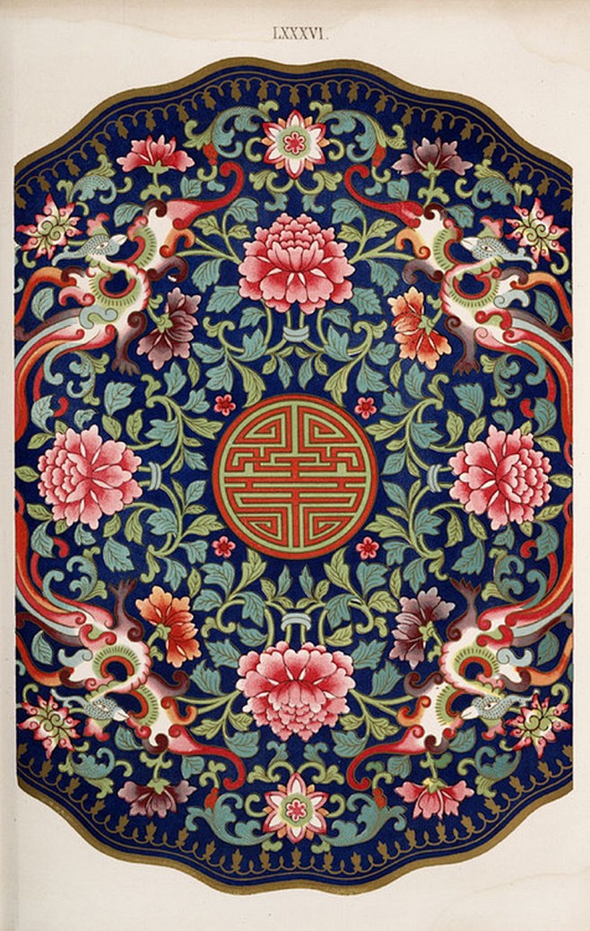 东方美学，中国风，古典装饰图案