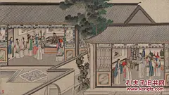 四大名著 清代 孙温 绘全本 红楼梦 插图 工笔彩绘 国画