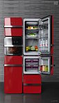 Brick : Brick suggests the individual refrigerator which can be combined and made by people’s environments and diets. So users can make a individual refrigerator.Each module which has 2 different sizes, perform different roles such as refrigerator, freeze