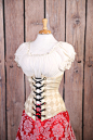 Waist 39-41 Cream Harleqin Wench