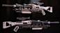 Sci-FI Sniper Rifle, Matija Švaco : Hard surface practice. Great concept by Hakob Patrikyan <a class="text-meta meta-link" rel="nofollow" href="<a class="text-meta meta-link" rel="nofollow" href="htt