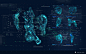 Age of Ultron - UI Screen Graphics (FUI Dsign)