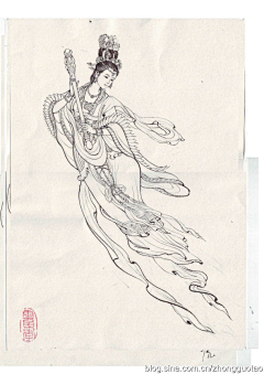画画的老玖YJ采集到中国仕女图「韵味」