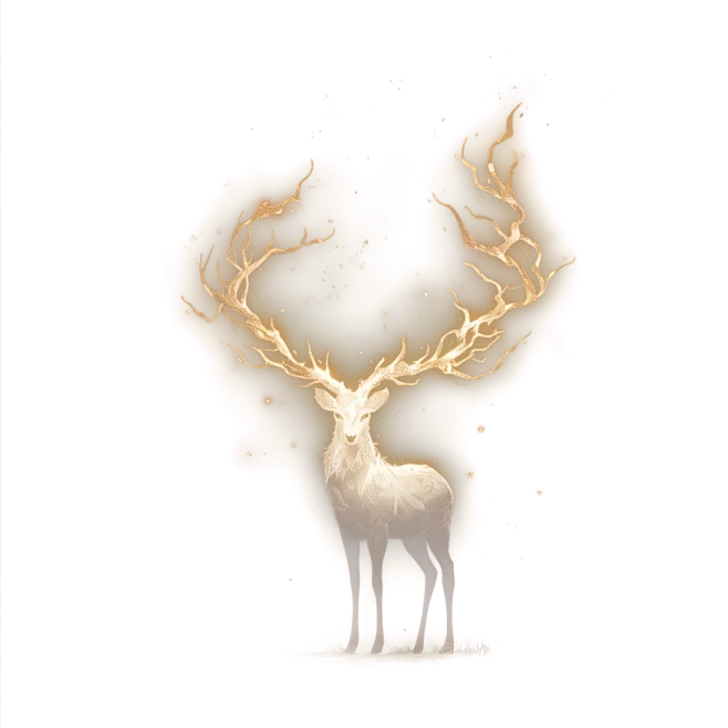 鎏金鹿PNG-免费分享（高清可商） - ...