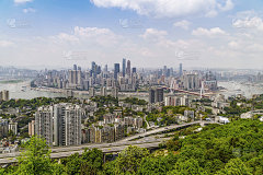 重庆的城市建筑和天际线