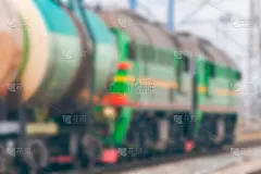 货物列车-模糊图像