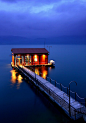 湖上房子，Arnissa，希腊