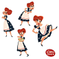 Lately as a fun personal project I've been working on a character design of one of my favorite ladies: Lucille Ball! . I can't tell you how… | Instagram