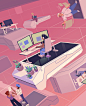 ILLUSTRATION  branding  marketing   graphic design  design