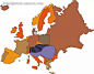 手绘欧洲地图上的奥地利奥地利地图|版图|欧洲地图|生活百科|矢量素材|手绘地图|紫色地图|地图|地球地图|世界地图图片|地球　世界地图