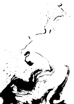 水墨中国风png竹子