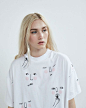 Lazy Oaf Face Frills T-shirt - Everything - Categories - Womens                                                                                                                                                                                 More