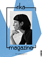 #covers# Rika Magazine S/S 2016: Adrienne Jüliger, Estella Boersma, Heather Kemesky, Karly Loyce, Annely Bouma, Soekie Gravenhorst. 新人当道,《Rika》春夏刊6张封面.