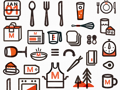 Icons for food (agai...