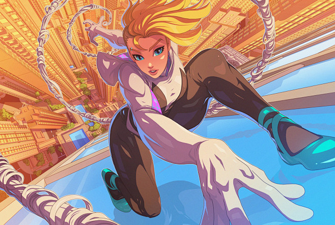 Spider Gwen : Here's...