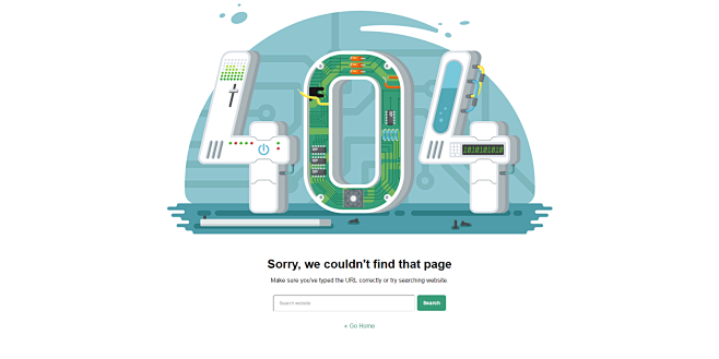 404 page | Shape Ele...