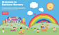 Rainbow Nursery in Best Colorful Websites of 2012