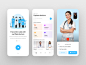 Online Doctor Appointment App ux design app design ui ux fireart studio fireart