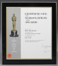 OSCAR ACADEMY AWARD PLAQUE