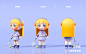 design 3d art Character design  toy design  c4d
