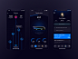 Middle-earth Hyperloop: Trip information travel ui tournament alarm profile speed capsule status ticket trip hyperloop future hobbit frodo beggins dark app