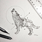 几何图形和动物融合:Kerby Rosanes动物插画作品