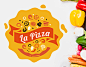 La Pizza, Brand design.