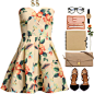A fashion look from March 2015 featuring skater dress, Aquazzura and crossbody handbags. Browse and shop related looks.