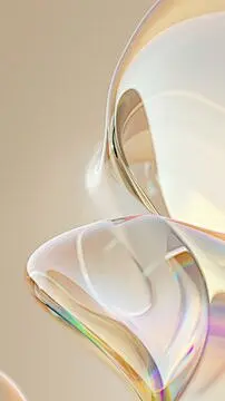 点击来源直接获取大图文件 |粉色背景上的抽象透明概念。用于演示文稿或网站。心理学与发展。