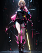 200 Neon Cyberpunk Fashion Reference : Explore Futuristic Style Art V1 | 4K is now in shop!