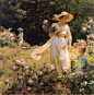 伊人如花 艺术家 CHARLES COURTNEY CURRAN ​​​​