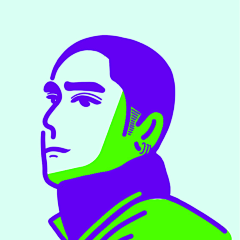 Summer看看世界采集到插画_头像