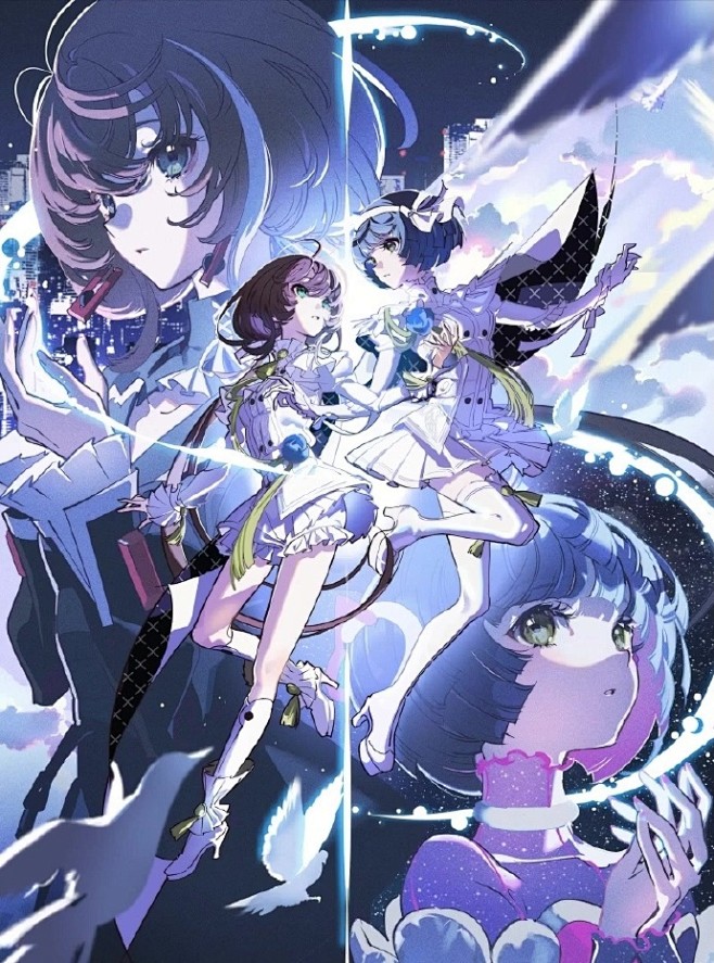 深脊界 存流・明透 宣布结成虚拟歌手组合「Albemuth」并将举行TWO-MAN LIVE 角色设计&插图：米山舞